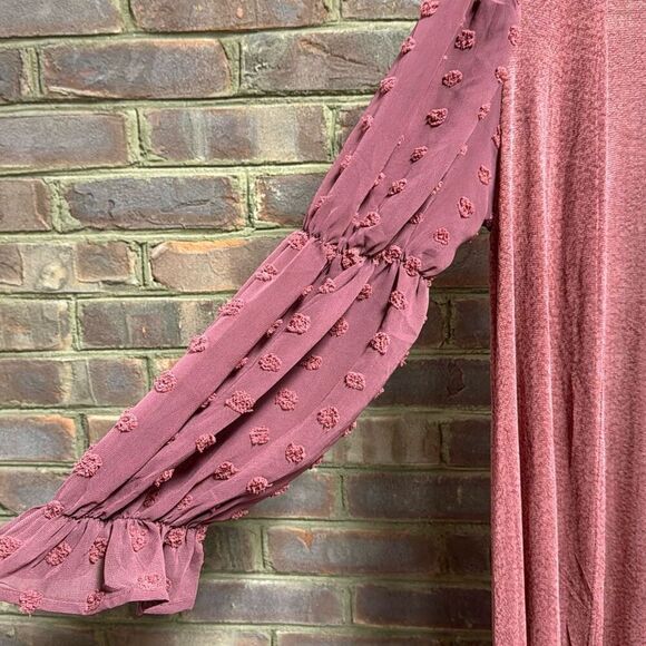 Ember Women’s Sheer Sleeve Kimono Duster Size Large NEW - Picture 3 of 7